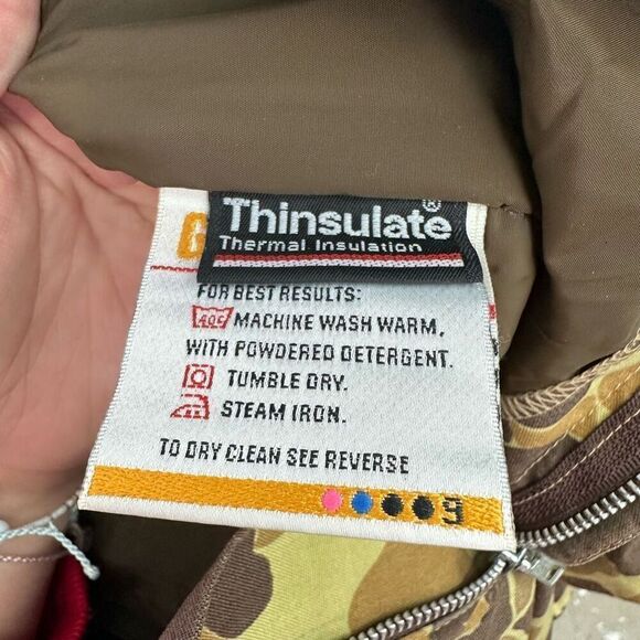 Cabela’s Men’s Vintage Made in U.S.A. Nylon Gore-Tex Tinsulate Thermal Duck Camo - Picture 5 of 16